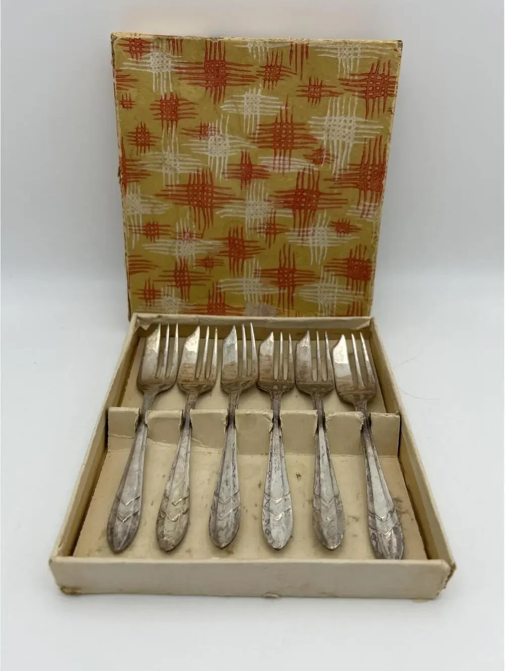 Set of 6 Vintage EPNS‎ Forks Sheffield England